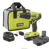 RYOBI 18v one+ 2 viteze 1/2 kit de găurit/driver Unelte electrice A68ND34
