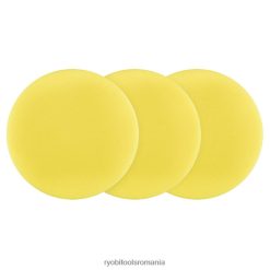 RYOBI 3 buc. Set de 5 tampoane corectoare de lustruit cu dublă acțiune din spumă accesorii A68ND779