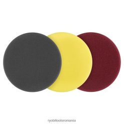 RYOBI 3 buc. Set de 5 tampoane de lustruit cu dublă acțiune din spumă accesorii A68ND776