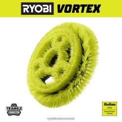 RYOBI 7 perie vortex cu peri medii curatenie A68ND579