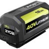 RYOBI Baterie de mare capacitate 40v 12ah baterii și încărcătoare A68ND708