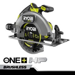 RYOBI Ferăstrău circular 18v ​​one+ hp fără perii 7-1/4 Unelte electrice A68ND70