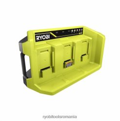 RYOBI Încărcător rapid cu 3 porturi de 40 V baterii și încărcătoare A68ND700