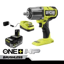 RYOBI Kit cheie cu impact 1/2 cu cuplu mare 18v one+ hp fără perii cu 4 moduri Unelte electrice A68ND47