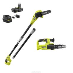 RYOBI Kit combinat 18v one+ 8 stâlpi și 8 ferăstrău de tăiat în aer liber A68ND417