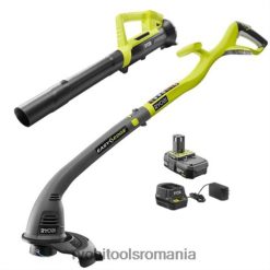 RYOBI Kit combinat de tuns și tuns și suflant 18v one+ în aer liber A68ND422