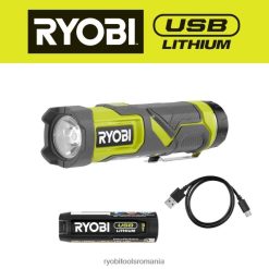 RYOBI kit de lanternă cu led compact litiu usb stil de viață și recreere de iluminat A68ND504
