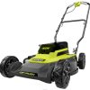 RYOBI Kit mașină de tuns iarba 40v 2-în-1 cu 18 împingeri în aer liber A68ND232