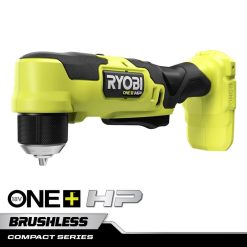 RYOBI Mașină de găurit compactă fără perii 18v one+ hp 3/8 în unghi drept Unelte electrice A68ND32