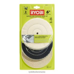 RYOBI Set de 3 buc. 6 roți de lustruit accesorii A68ND780