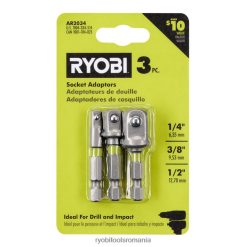 RYOBI Set de adaptoare pentru priza de impact 3 buc accesorii A68ND797