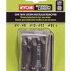 RYOBI Set de demontare/instalare cu șuruburi unidirecționale cu manșon (3 buc.) accesorii A68ND834
