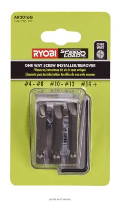 RYOBI Set de demontare/instalare cu șuruburi unidirecționale cu manșon (3 buc.) accesorii A68ND834