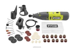 RYOBI Trusă de scule rotative fără fir de 12 V Unelte electrice A68ND154